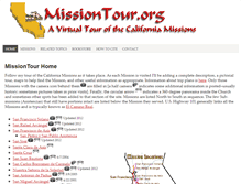 Tablet Screenshot of missiontour.org